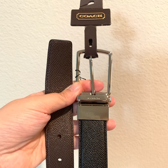 Coach Other - Coach Brand New Men’s Two Sides Use Leather Belt Coach Other - Coach Brand New Men’s Two Sides Use Leather Belt